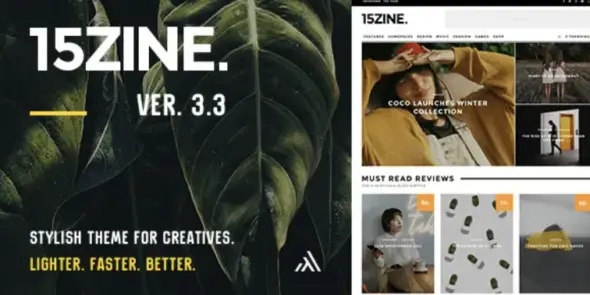 15 Zine Pro WordPress Theme