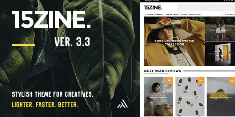 15Zine Pro – 15Zine | Magazine Newspaper Blog News WordPress Theme 1 15 Zine Pro WordPress Theme