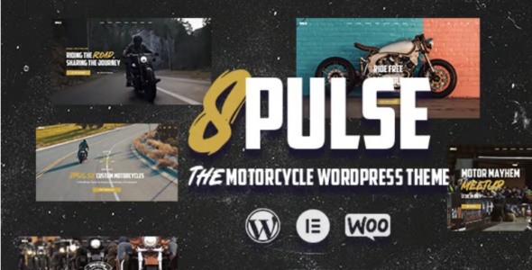 8 Pulse The Motorcycle WordPress Theme