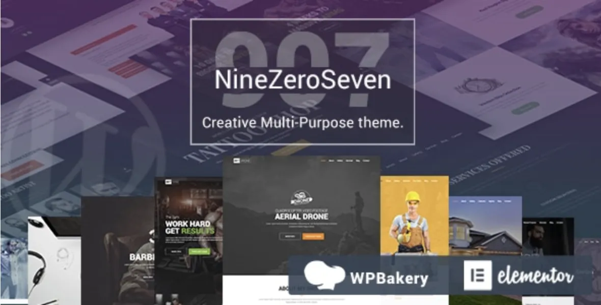 907 - Responsive Multi-Purpose WordPress Theme 1 NineZeroSeven Responsive Multi-Purpose WordPress Theme