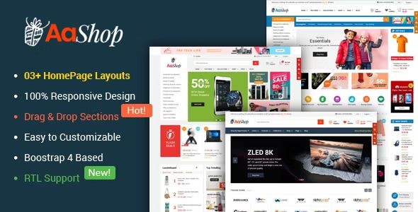Aa Shop WordPress Theme