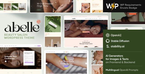 Abelle – Beauty Salon WordPress Theme