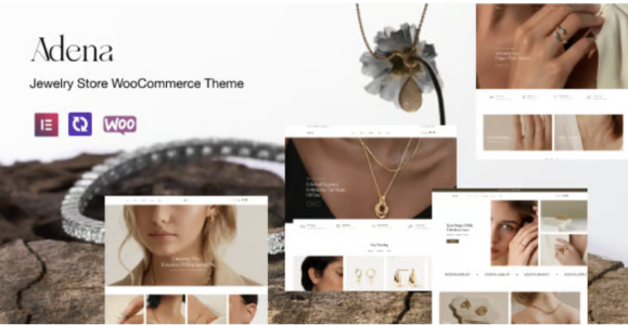 Adena Jewelry Store WooCommerce WordPress Theme