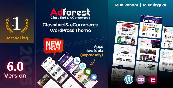 Ad Forest – Classified Ads WordPress Theme