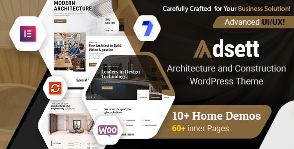 Adsett Architecture and Construction WordPress Theme
