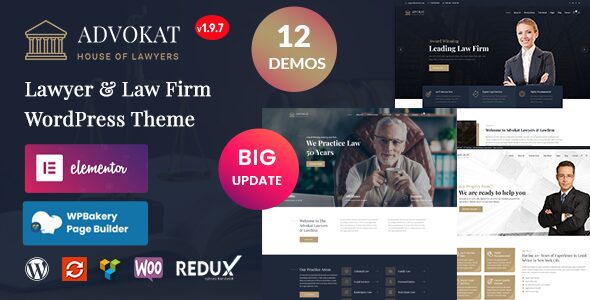 Advokat Lawyer & Law Firm WordPress Theme