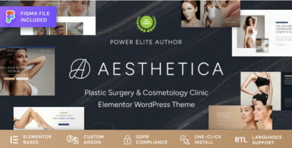Aesthetica Plastic Surgery & Beauty Clinic WordPress Theme