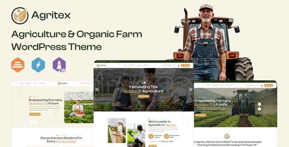 Agritex Agriculture Organic Farm WordPress Theme