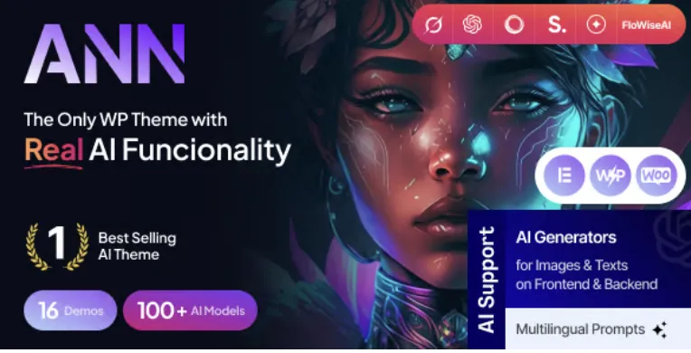 AI ANN Pro WordPress Theme