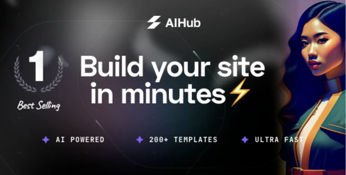 AI Hub Pro – Startup & Technology WordPress Theme 1 AI Hub Pro WordPress Theme
