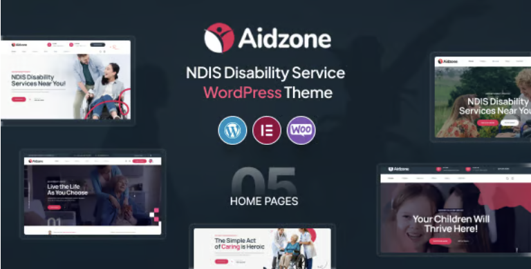 Aidzone – NDIS Disability Service WordPress Theme 1 Aidzone NDIS Disability Service WordPress Theme