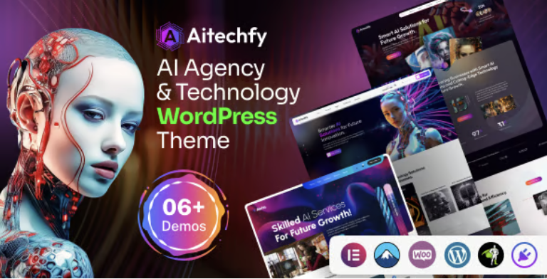 Aitechfy - AI Agency & Technology WordPress Theme 1 Aitechfy AI Agency & Technology WordPress Theme