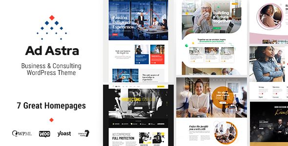 Ajani – Business Consulting WordPress theme 1 Ajani – Business Consulting WordPress Theme