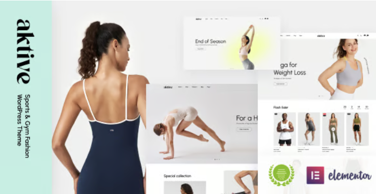 Aktive – Sports & Gym Fashion WordPress Theme 1 Aktive – Sports & Gym Fashion WordPress Theme