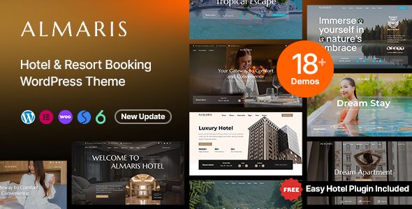 Almaris – Hotel Booking WordPress Theme 1 Almaris Hotel & Resort Booking WordPress Theme