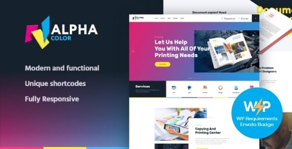 Alpha Color WordPress Theme