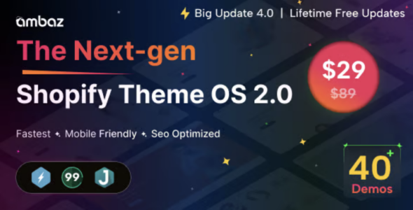 Ambaz - Multipurpose Shopify Theme OS 2.0 RTL support
