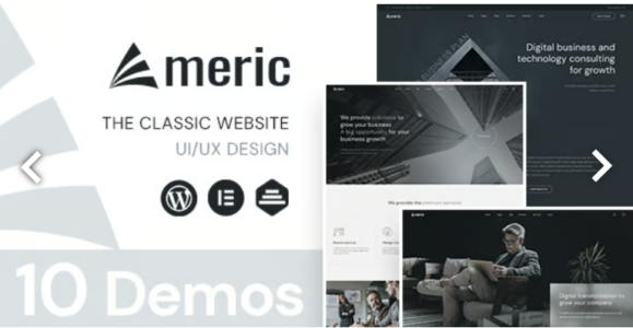 Americ - Corporate Business WordPress Theme