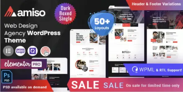Amiso Pro WordPress Theme