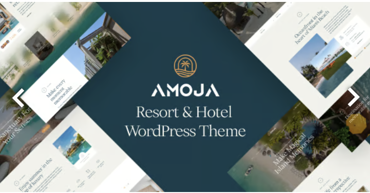Amoja - Resort & Hotel WordPress Theme 1 Amoja Resort & Hotel WordPress Theme