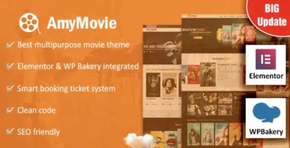 Amy Movie - Film and Cinema WordPress Theme