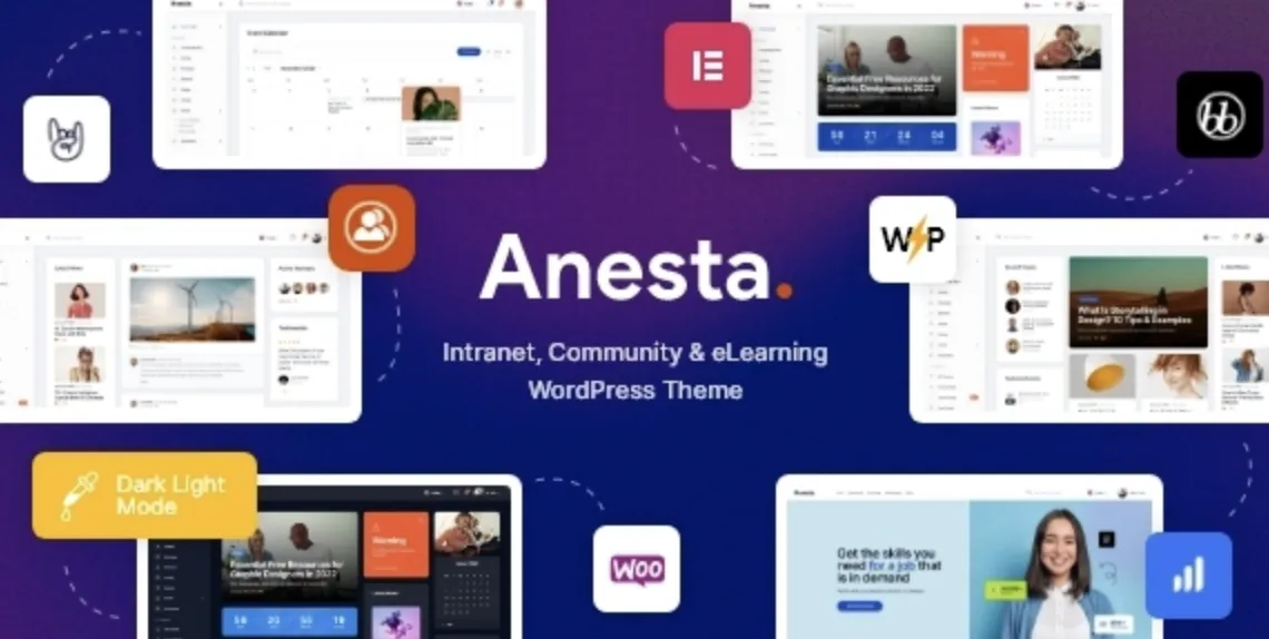 Anesta Pro 1.5.2 - Intranet, Extranet, Community and BuddyPress WordPress Theme 1 Anesta Pro 1.5.2 WordPress Theme
