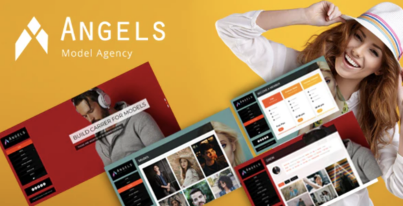 Angel – Fashion Model Agency WordPress CMS Theme