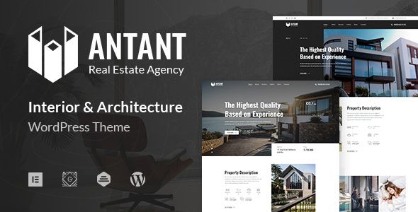 Antant – Single Property Real Estate WordPress Theme 1 Antant Real Estate Agency WordPress Theme