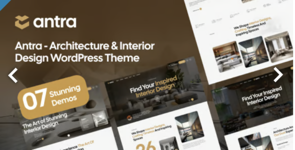 Antra - Architecture & Interior Design WordPress Theme