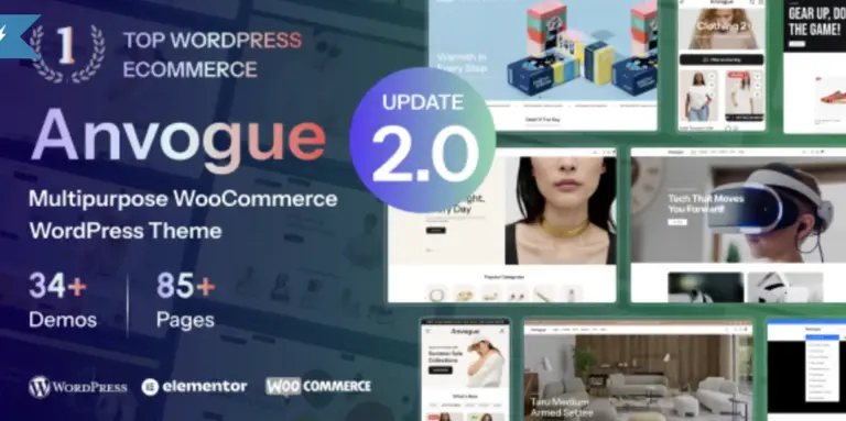 Anvogue – Buy Official Licence for WooCommerce Success