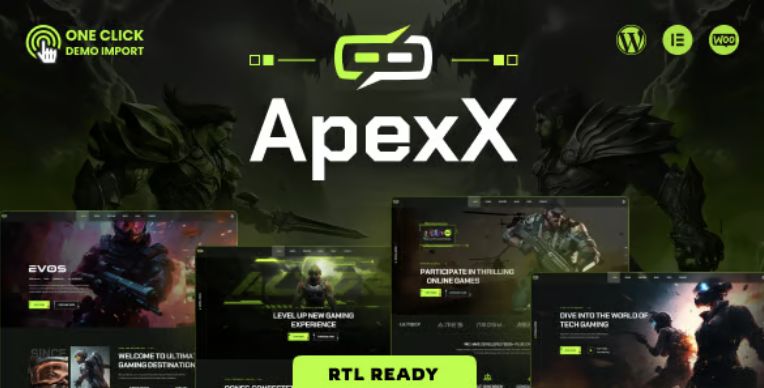 ApexX | Esports & Gaming WordPress 1 Apex X Esports & Gaming WordPress Theme