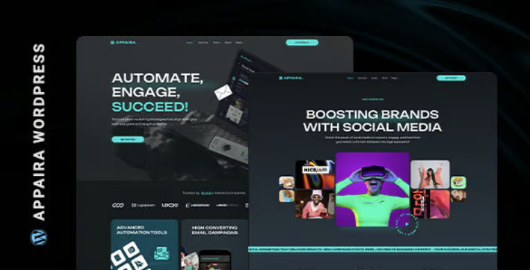 Appaira - Digital Marketing WordPress Theme 1 Appaira - Digital Marketing WordPress Theme