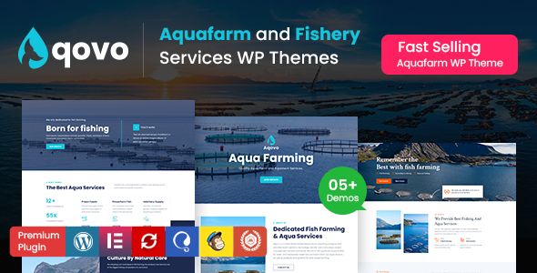 Aqovo – Aqua Farm Fishery Services WordPress Theme 1 Aqovo Aqua Farm Fishery Services WordPress Theme