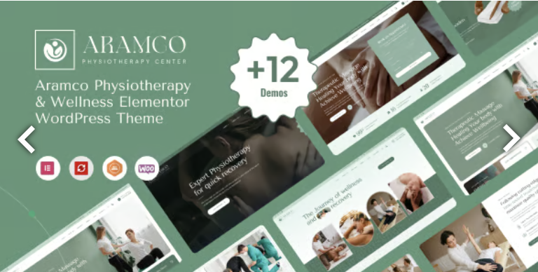 Aramco - Physiotherapy & Wellness WordPress Theme 1 Aramco Physiotherapy & Wellness WordPress Theme