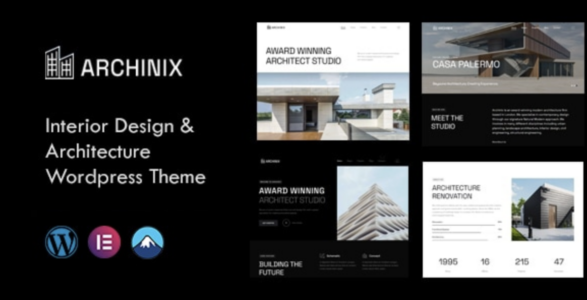 Archinix Architecture and Interior WordPress Theme