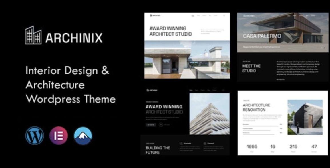 Archinix - Architecture and Interior WordPress Theme 1 Archinix Architecture and Interior WordPress Theme