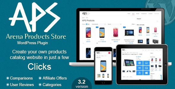 Arena Products Store – WordPress Plugin 1 Arena Products Store WordPress Plugin