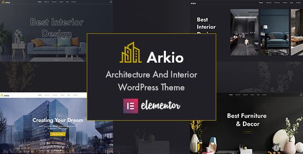 Arkio - Architecture & Interior WordPress Theme 1 Arkio Architecture And Interior WordPress Theme