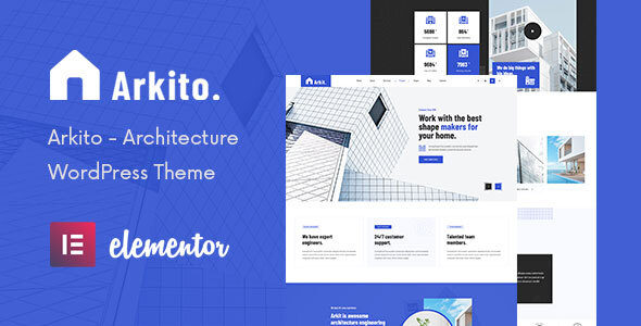 Arkito - Architecture WordPress Theme 1 Arkito - Architecture WordPress Theme
