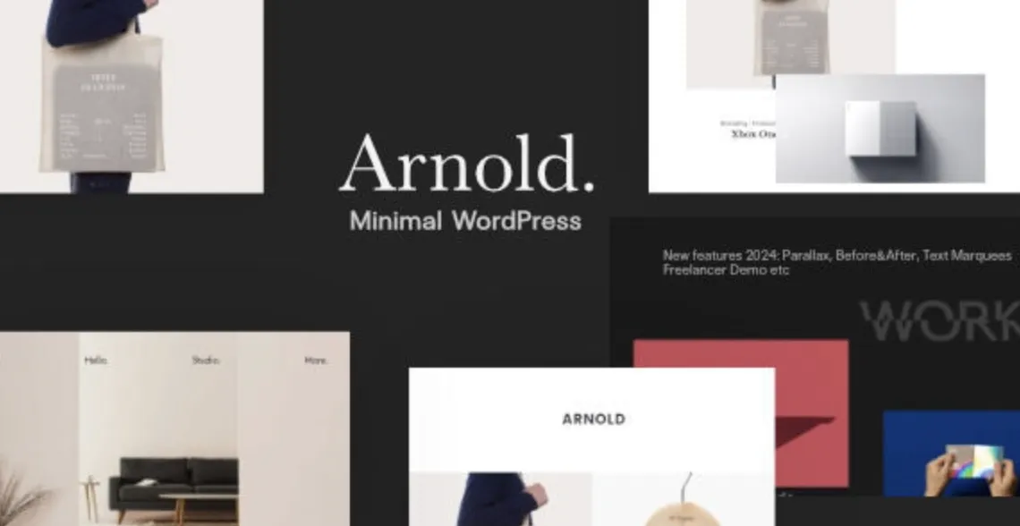 Arnold Pro – Minimal Portfolio WordPress Theme 1 Arnold Pro – Minimal Portfolio WordPress Theme