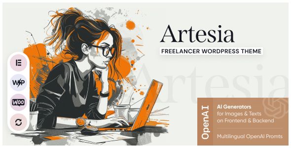 Artesia - Freelancer, Consultant & Outsource WordPress Theme 1 Artesia - Freelancer, Consultant & Outsource WordPress Theme