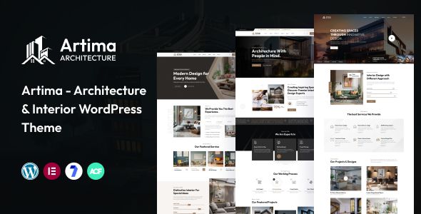 Artima – Modern Architecture & Interior WordPress Theme 1 Artima – Modern Architecture & Interior WordPress Theme