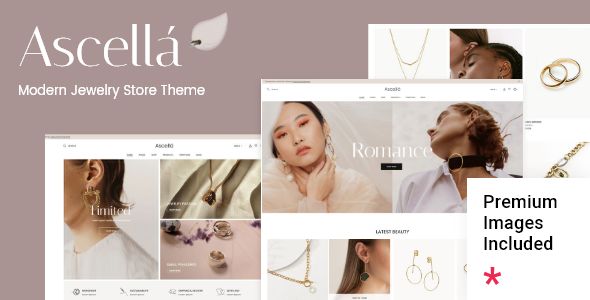 Ascellá – Jewelry Store Theme 1 Ascellá Modern Jewelry Store Theme