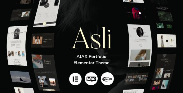 Asli – AJAX Portfolio Elementor WordPress Theme 1 Asli AJAX Portfolio Elementor WordPress Theme
