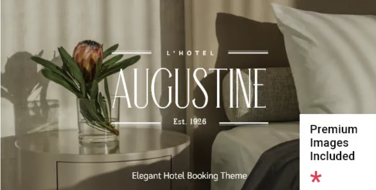 Augustine Pro - Hotel Booking WordPress Theme 1 Augustine Pro - Hotel Booking WordPress Theme