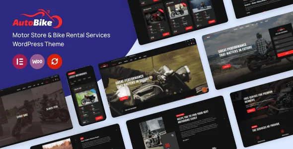 Autobike - Motorcycle Store & Bike Rental Services WordPress Theme 1 Autobike Motor Store & Bike Rental Services WordPress Theme