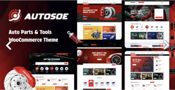 Autosoe Auto Parts & Tools WooCommerce Theme