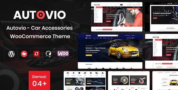 Autovio - Car Accessories WooCommerce Theme 1 Autovio Car Accessories WooCommerce Theme