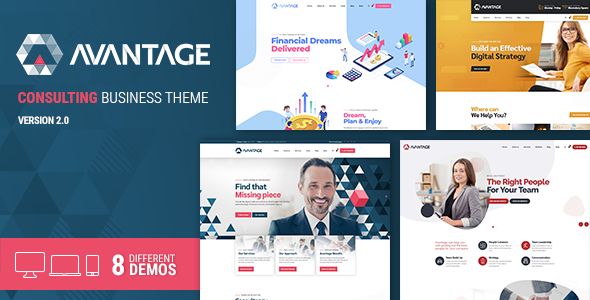 Avantage – Business Consulting 1 Avantage Business Consulting WordPress Theme