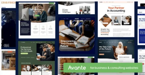 Avante Pro – Business Consulting WordPress